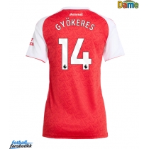 Arsenal Viktor Gyokeres #14 Hjemmedrakt Dame 2025-26 Kortermet